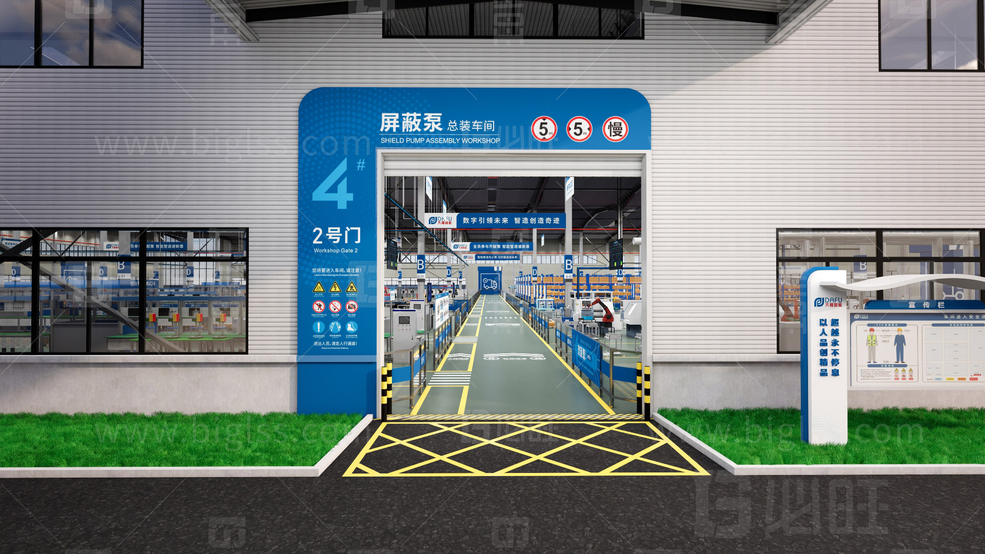 工廠目視化，車間目視化，目視化設(shè)計(jì)，空間設(shè)計(jì)