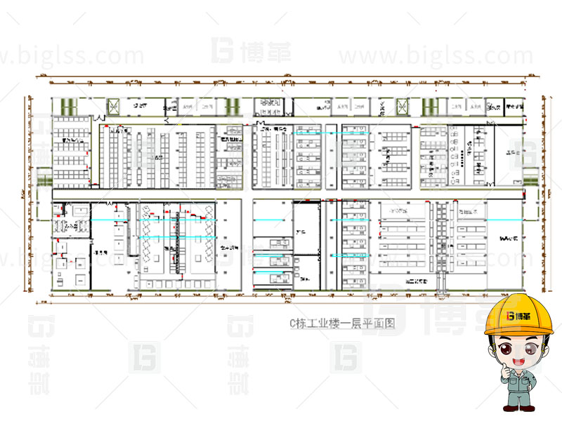 新工廠規劃，工業園區規劃，車間布局規劃，生產線體設計，數字化工廠，目視化設計，上海博革，博革咨詢